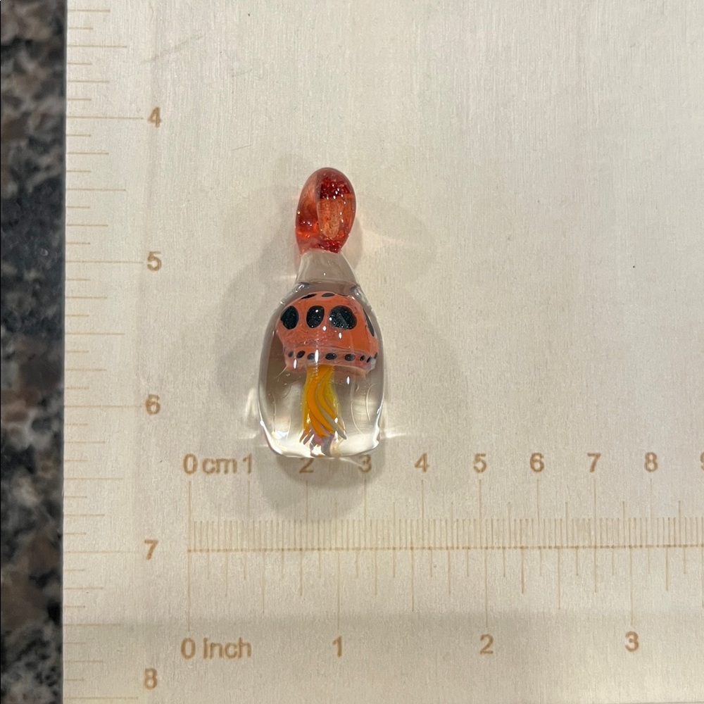 Jellyfish/mushroom pendant